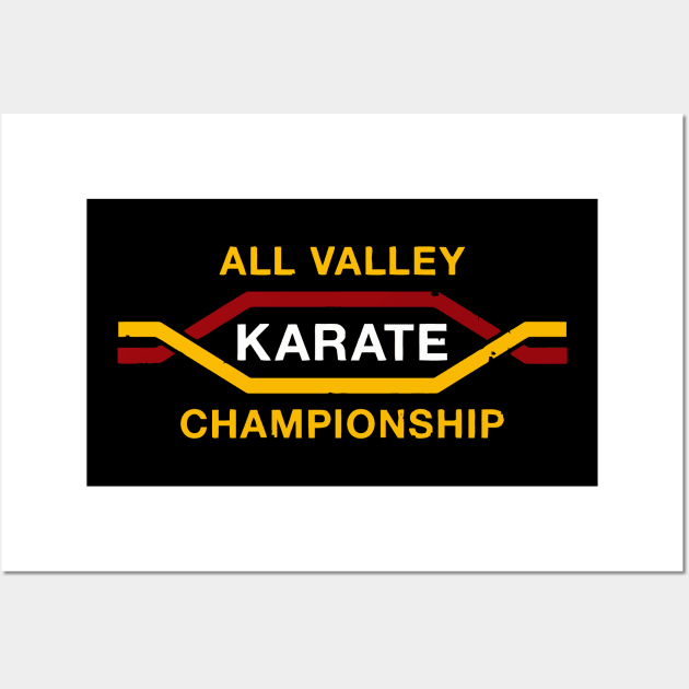 All valley karate championship Wall Art by Rundown